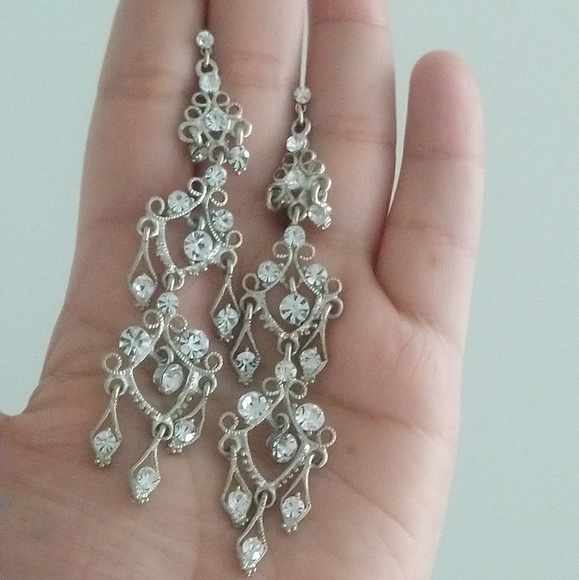 Vintage dangle earrings - Picture 6 of 6